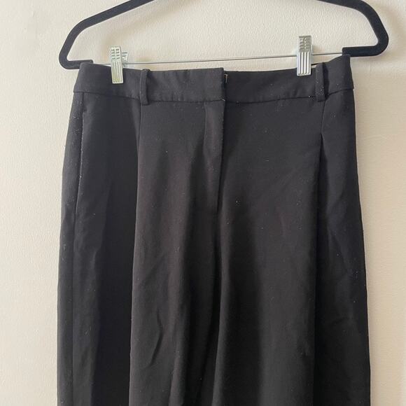 MM LaFleur Black Pleated Trousers Sz 4 Workwear Career Professional - Picture 9 of 13